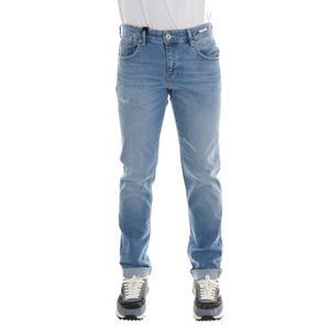 JEANS DEAN UNIFORM AZZURRO